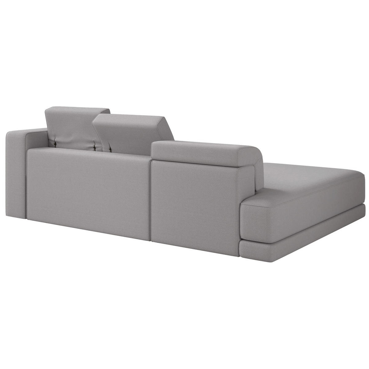 ECKSOFA Novals L-Form, 4-Sitzer, links 278 cm - Schwarz/Grau, Holz/Kunststoff (278/168cm) - Selsey