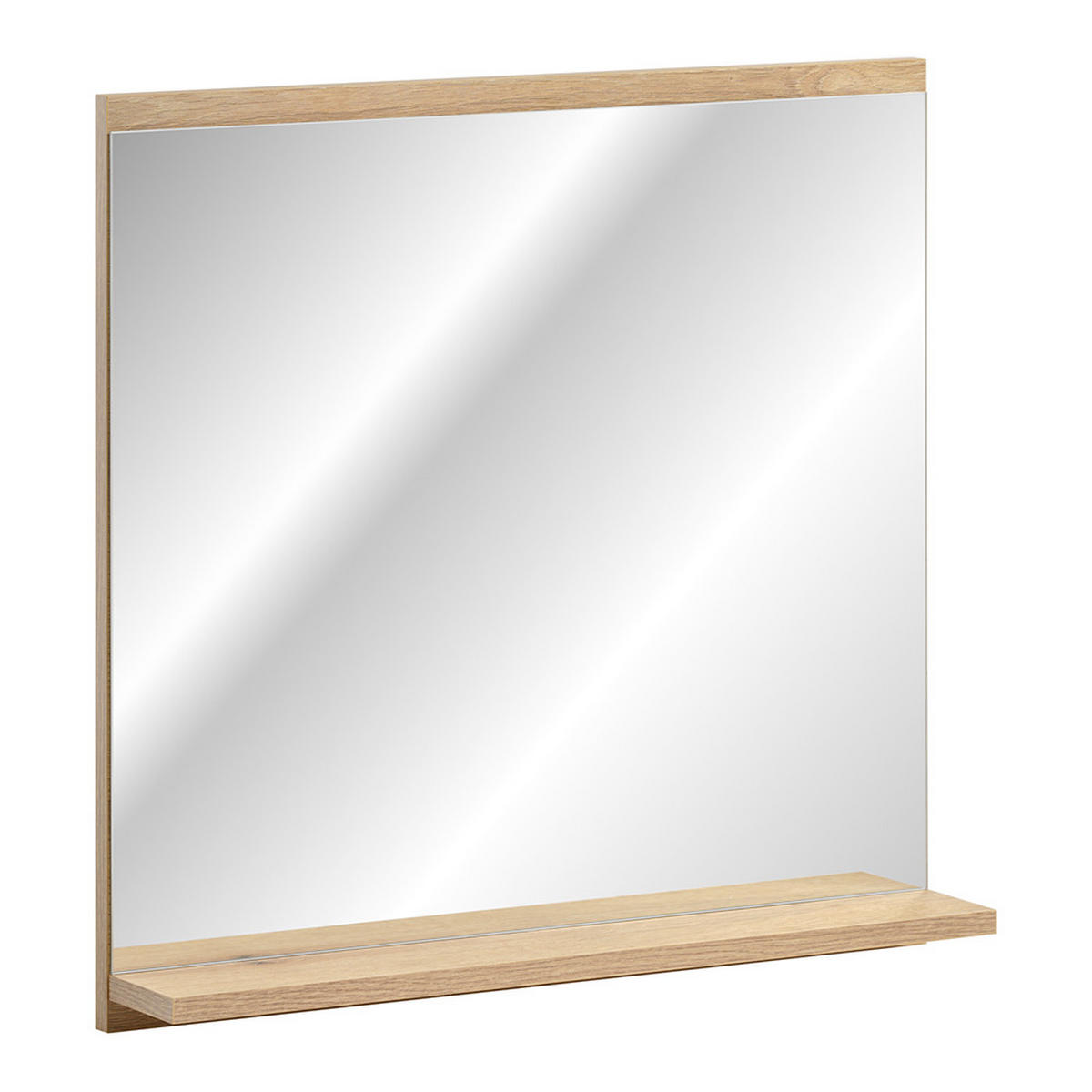 BADMÖBEL-SET 6-TLG. Newport-56 - Schwarz, Holzwerkstoff (210/200/40cm) - Lomado