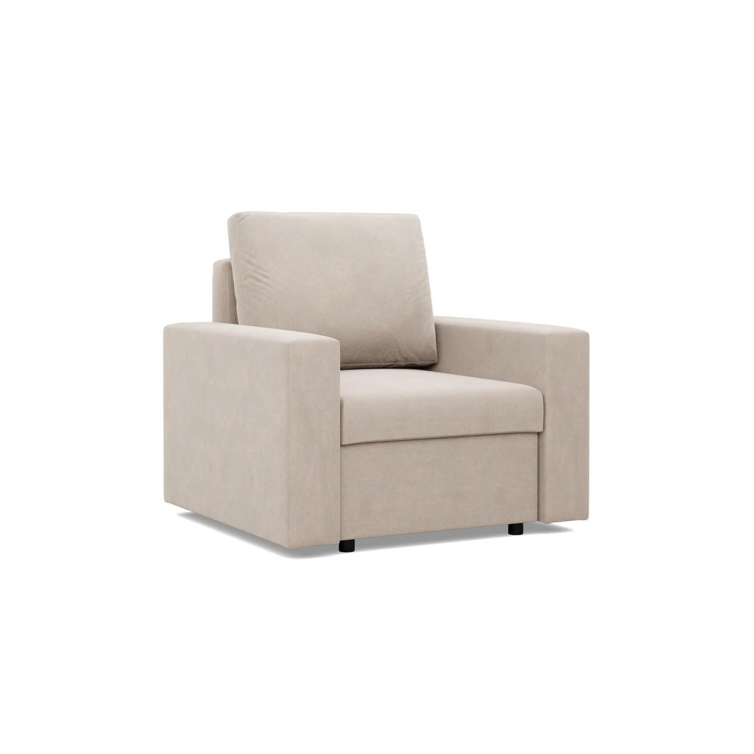 Mebligo Loungesessel Beige 83x92x92 cm