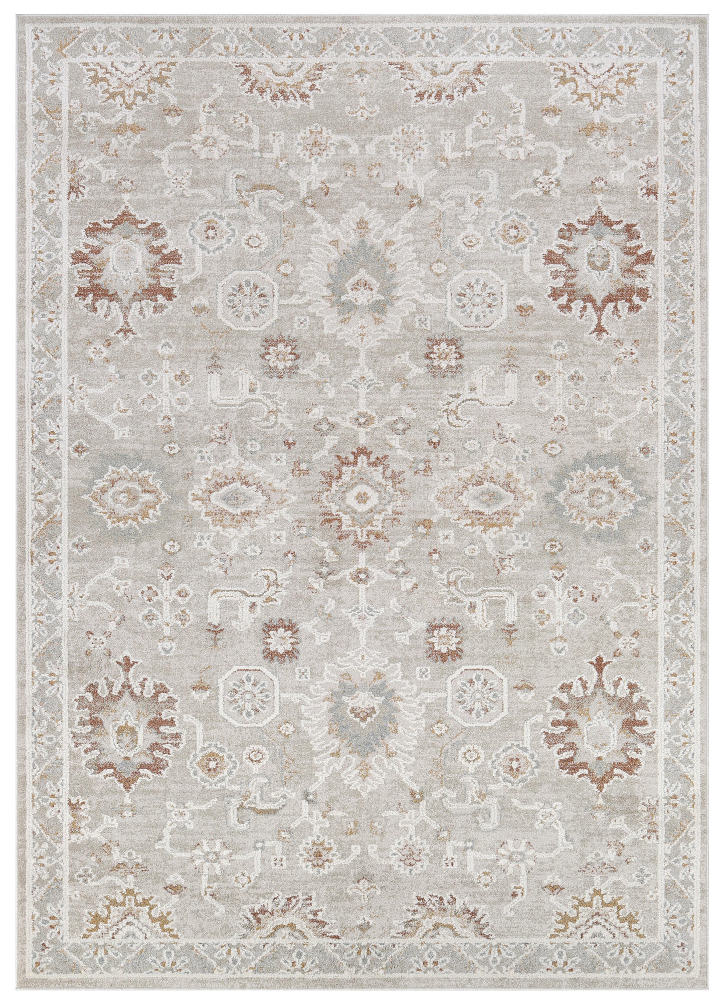 TEPPICH TREND Creme 140/200 cm - Creme, Textil (140/200cm) - Tapiso