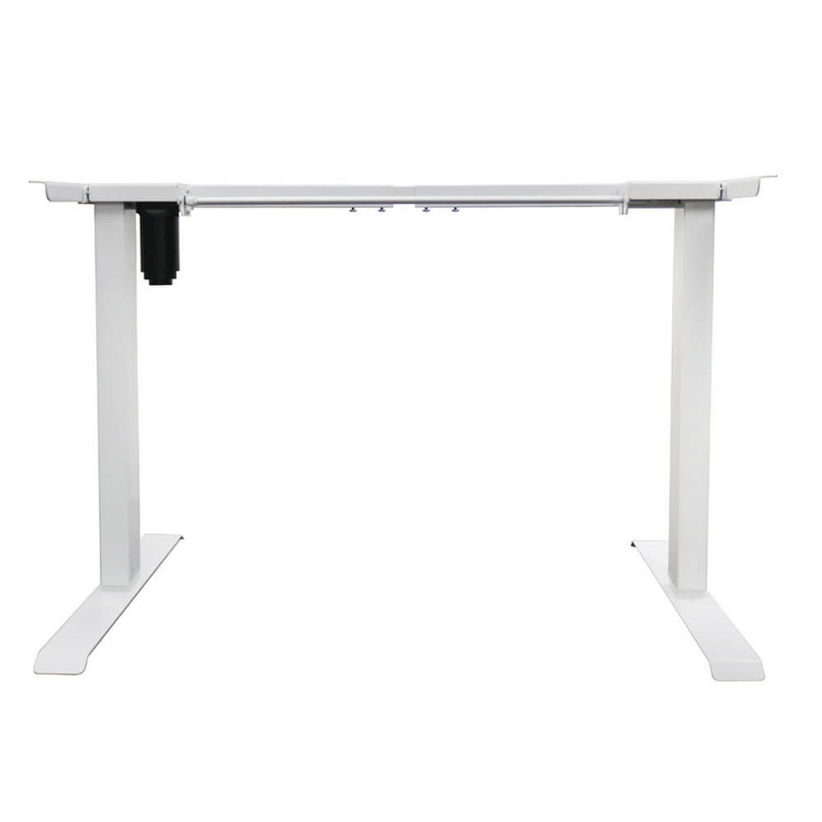GESTELL für höhenverstellbaren Schreibtisch AXION - Weiß - Weiß, Metall (150/70/75cm) - Home Deluxe