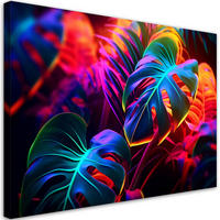 KUNSTDRUCK Bunt 120/80 cm - Multicolor, Textil (120/80cm) - KUNSTLOFT