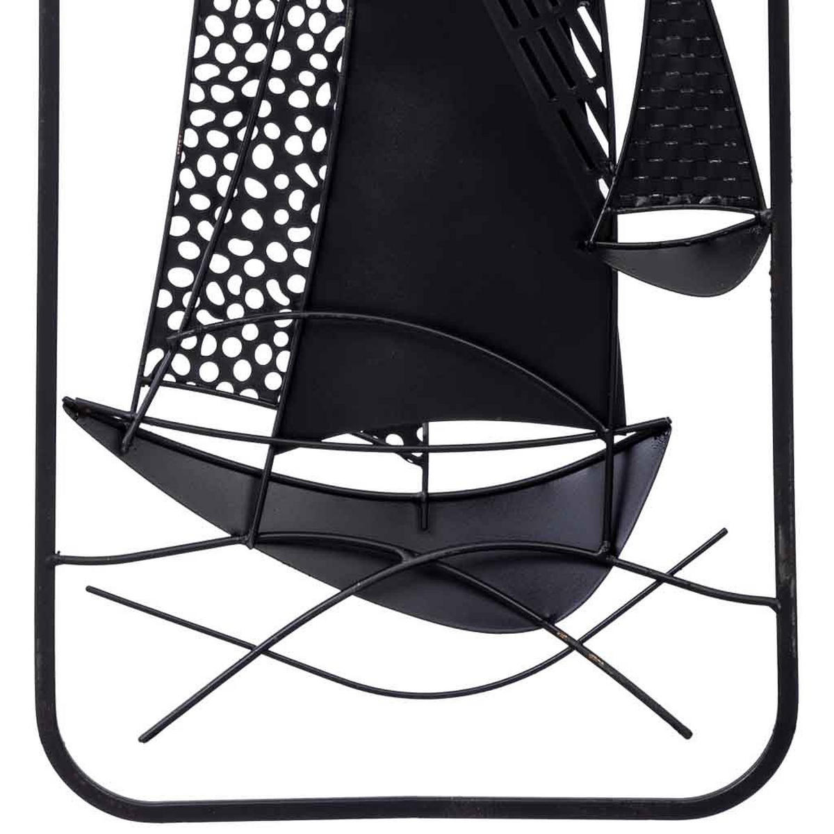 WANDDEKO-OBJEKT aus Metall, 31x90x4cm - Multicolor, Metall (31.1/3.8/89.5cm) - Wanderlust