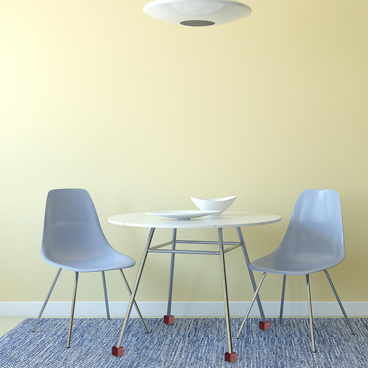 MÖBELERHÖHUNG - Dunkelrot, Holz (9.4/9.4/9.4cm) - Relaxdays