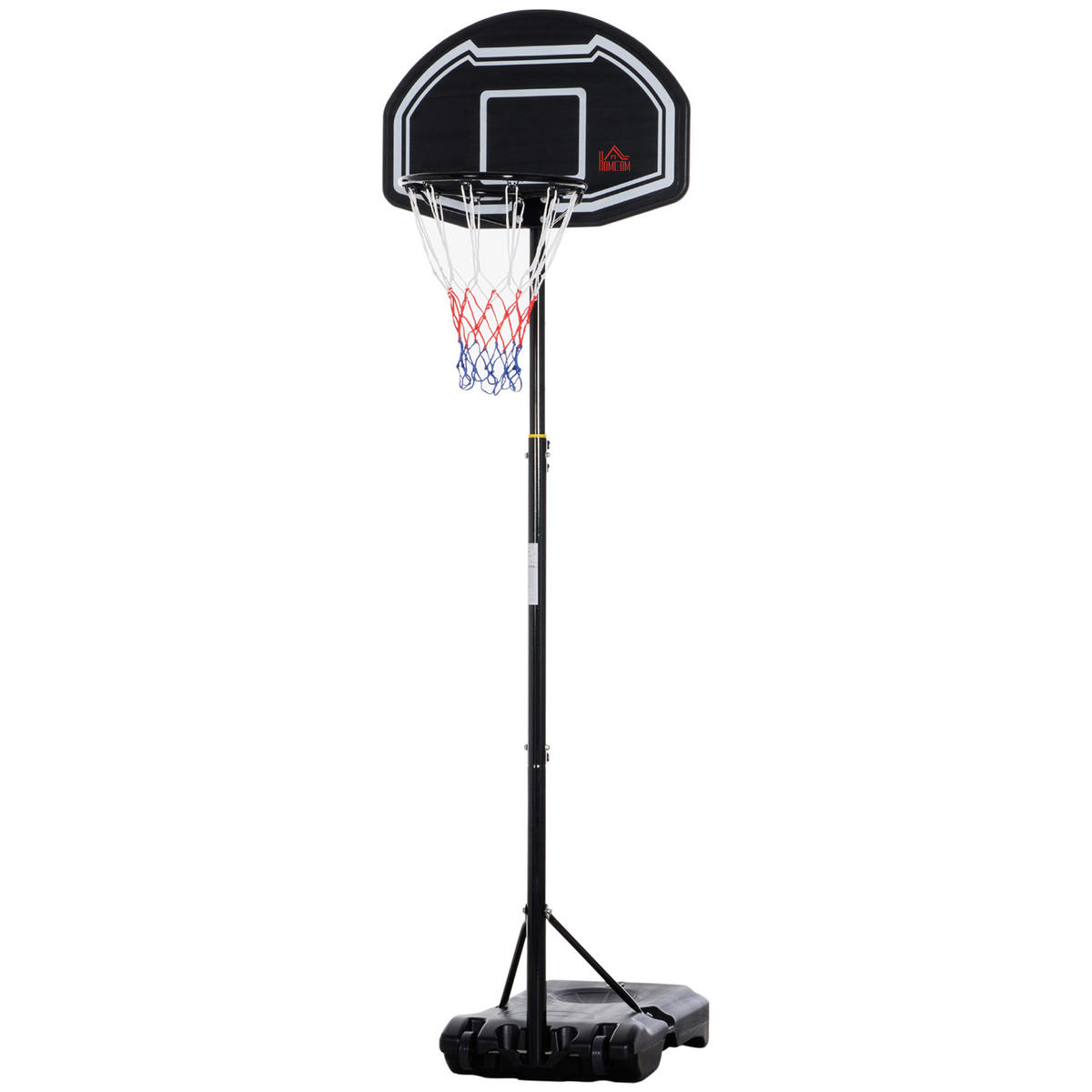 BASKETBALLKORB DE-10516 Schwarz - Schwarz, Metall (48/76cm) - ComfortXL