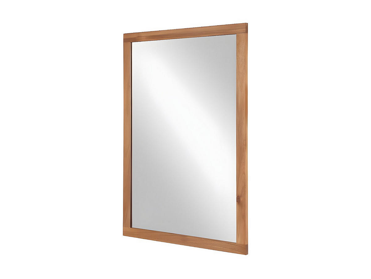 SPIEGEL - Akazienholz - 90 x 60 cm - SEPANG - Naturfarben, Holz (60/90/0.2cm) - Vente-Unique