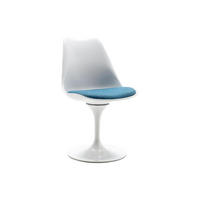 STUHL - Polypropylen & Metall - Blau und Weiß - XAFY - Blau, Kunststoff (56.5/82/49cm) - Vente-Unique