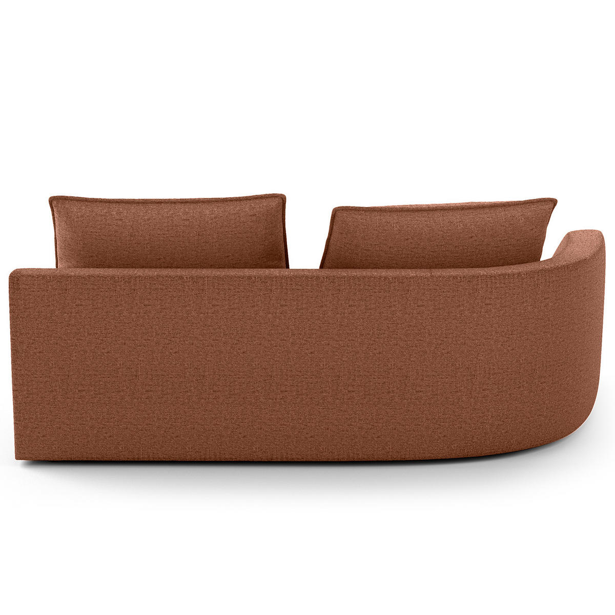 OTTOMANE - modular - Beige/Schwarz, Kunststoff/Textil (196/82/146cm) - home24