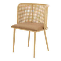 ESSZIMMERSTUHL-SET 2 TLG. Flen - Braun, Kunststoff/Textil (52/75/49cm) - [en.casa]