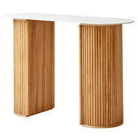 KONSOLENTISCH Rechteckig Braun 110 x 40 x 74 cm - Braun, Holz (40/110/74cm) - Nordlys