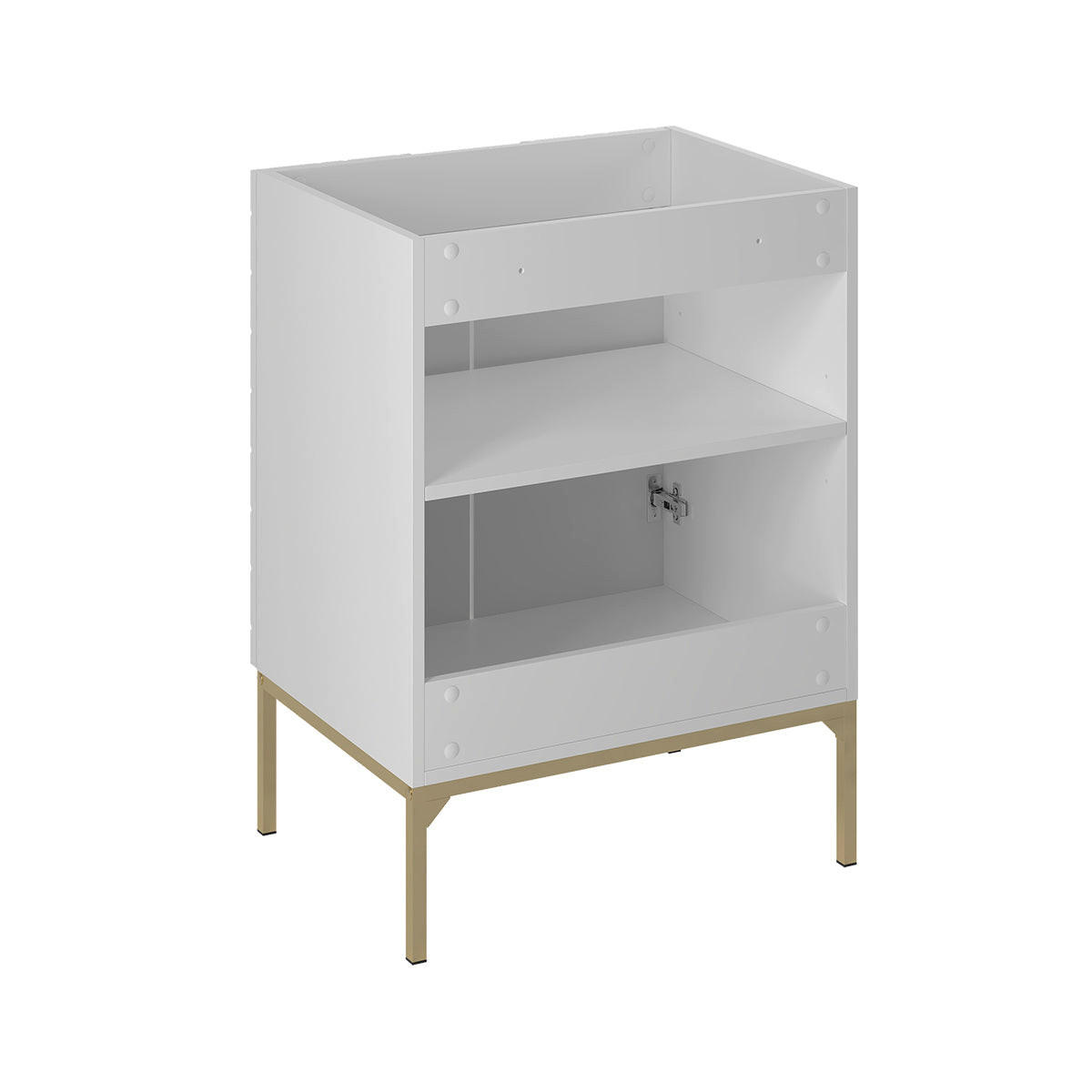 WASCHTISCHUNTERSCHRANK 60cm Daria Weiß - Weiß, Holzwerkstoff (60/82/45.8cm) - Petits-meubles
