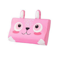 KINDERKOPFKISSEN Kaninchen 50 x 30 cm - Rosa, Textil (2/10cm)