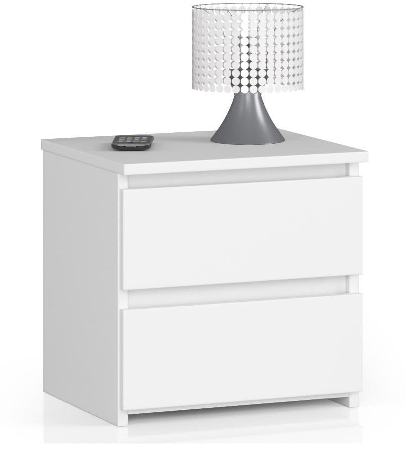 RAUMHIRSCH FURNITURE NOČNÍ STOLEK bílý 40/40/35