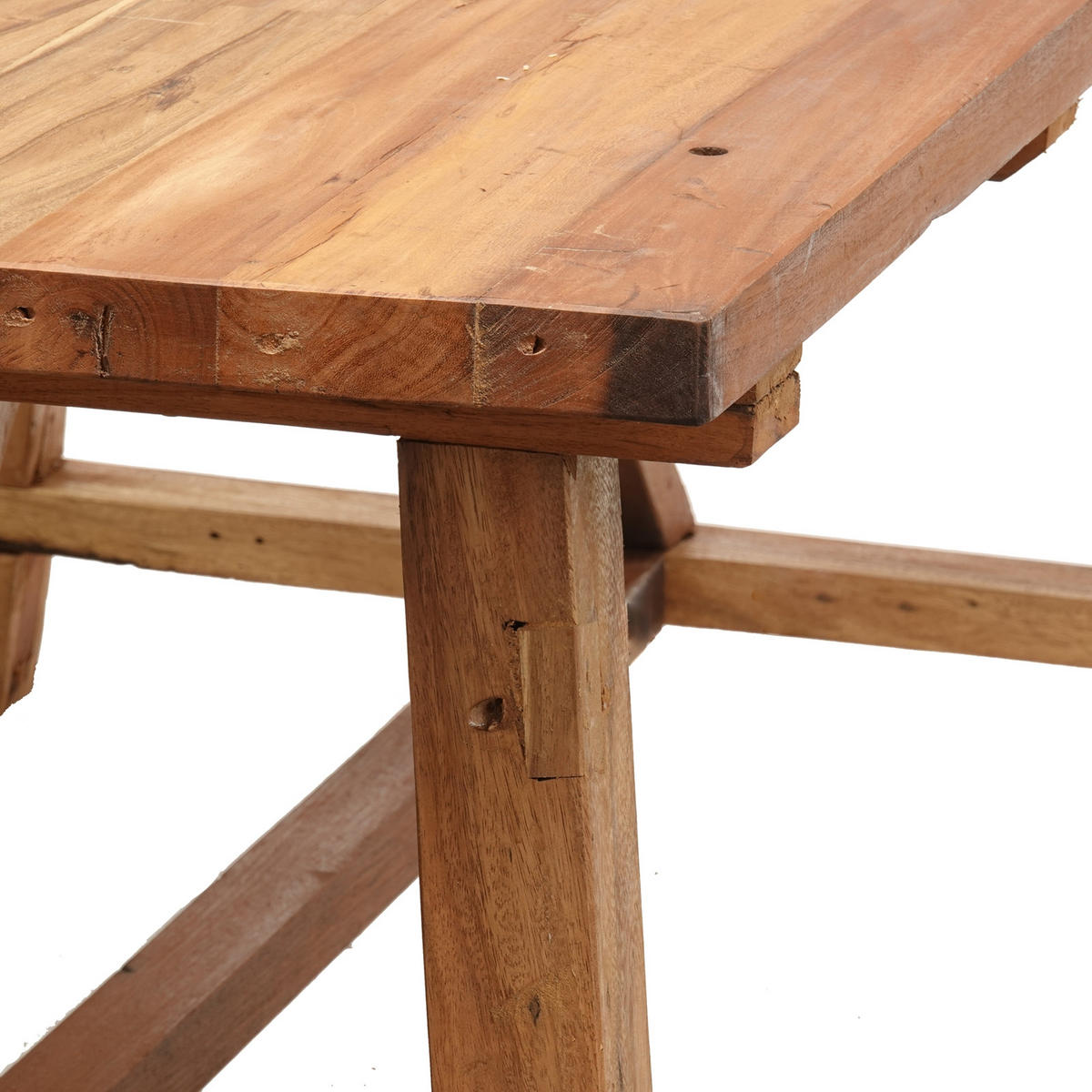 ESSTISCH Roca 180x100cm, Massivholz naturfarben - Naturfarben, Holz (100/180/74cm) - CREEDWOOD