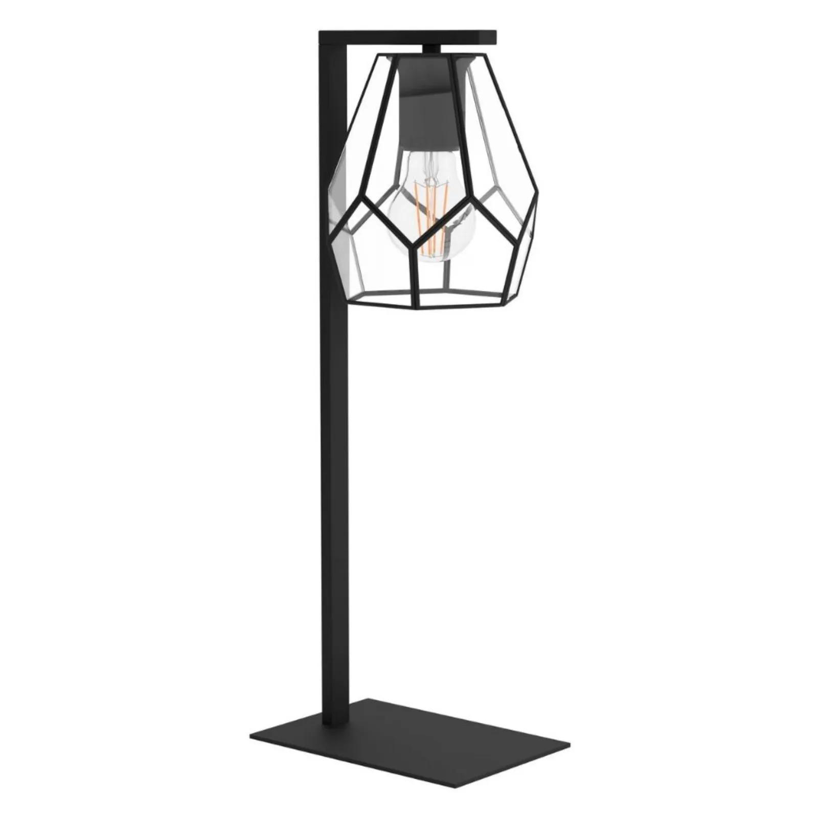 KLASSISCH / RUSTIKALE TISCHLAMPE - Schwarz, Metall (15/15/50.5cm) - Eglo
