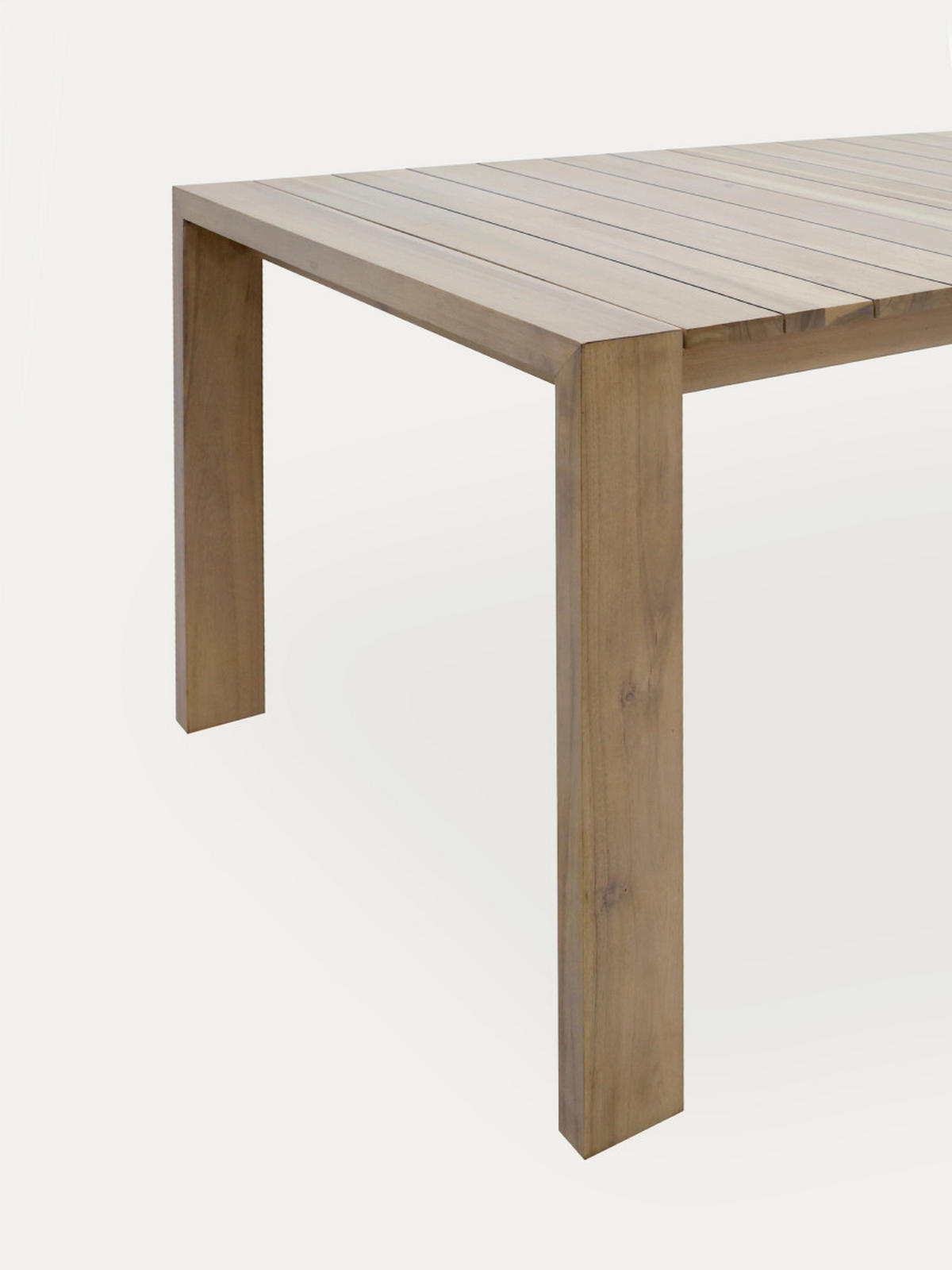 GARTENTISCH Algar Natur 90 x 180 - Braun, Holz (90/180/75cm) - Kenay Home