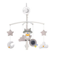 MUSIKMOBILE Dreamy beige Aufzugsmechanismus, Schlaflieder, Plüschtiere, ab Geburt, 360° drehbar - Beige, Kunststoff (28/35/50cm) - Cangaroo