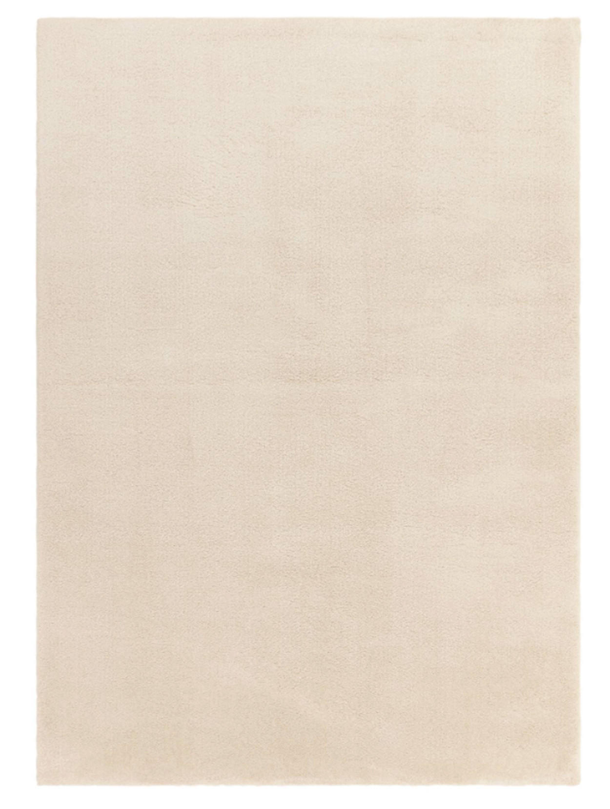 TEPPICH Wohn-/Schlafzimmer Langflor MOCO Weiß 160x230 cm - Weiß, Textil (160/230cm) - Novatrend