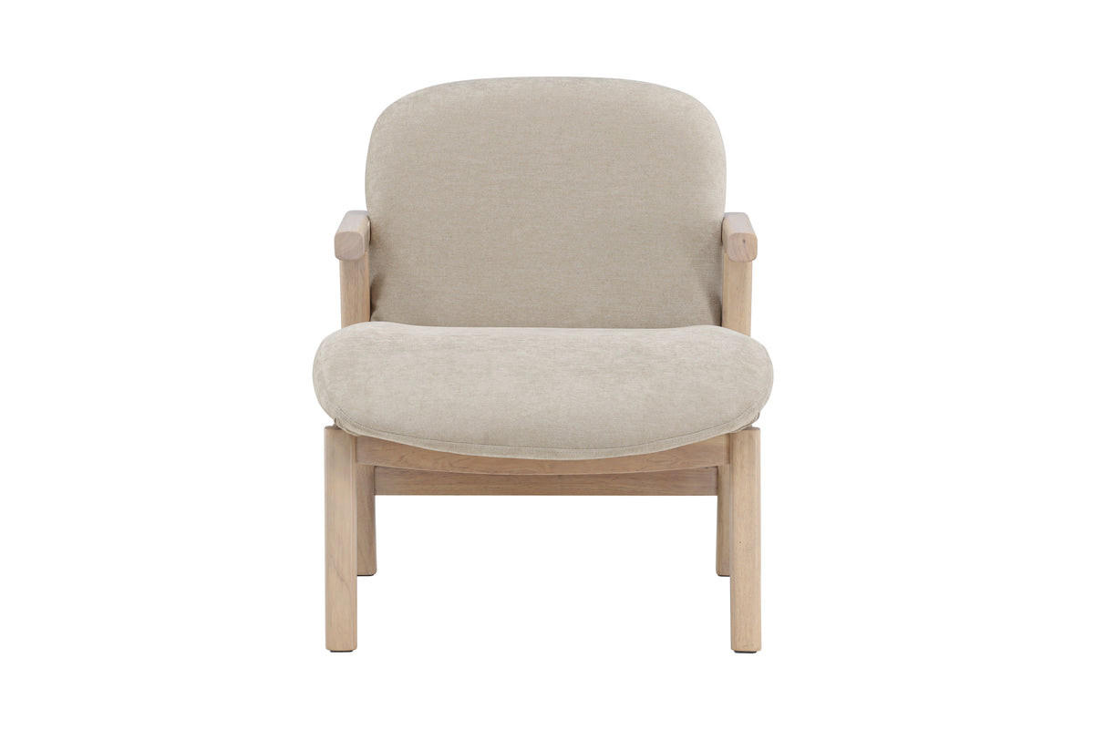 SESSEL, Rile, Beige, Polyester, 67 x 74 x 77 cm - Beige, Textil (67/77/74cm) - ebuy24