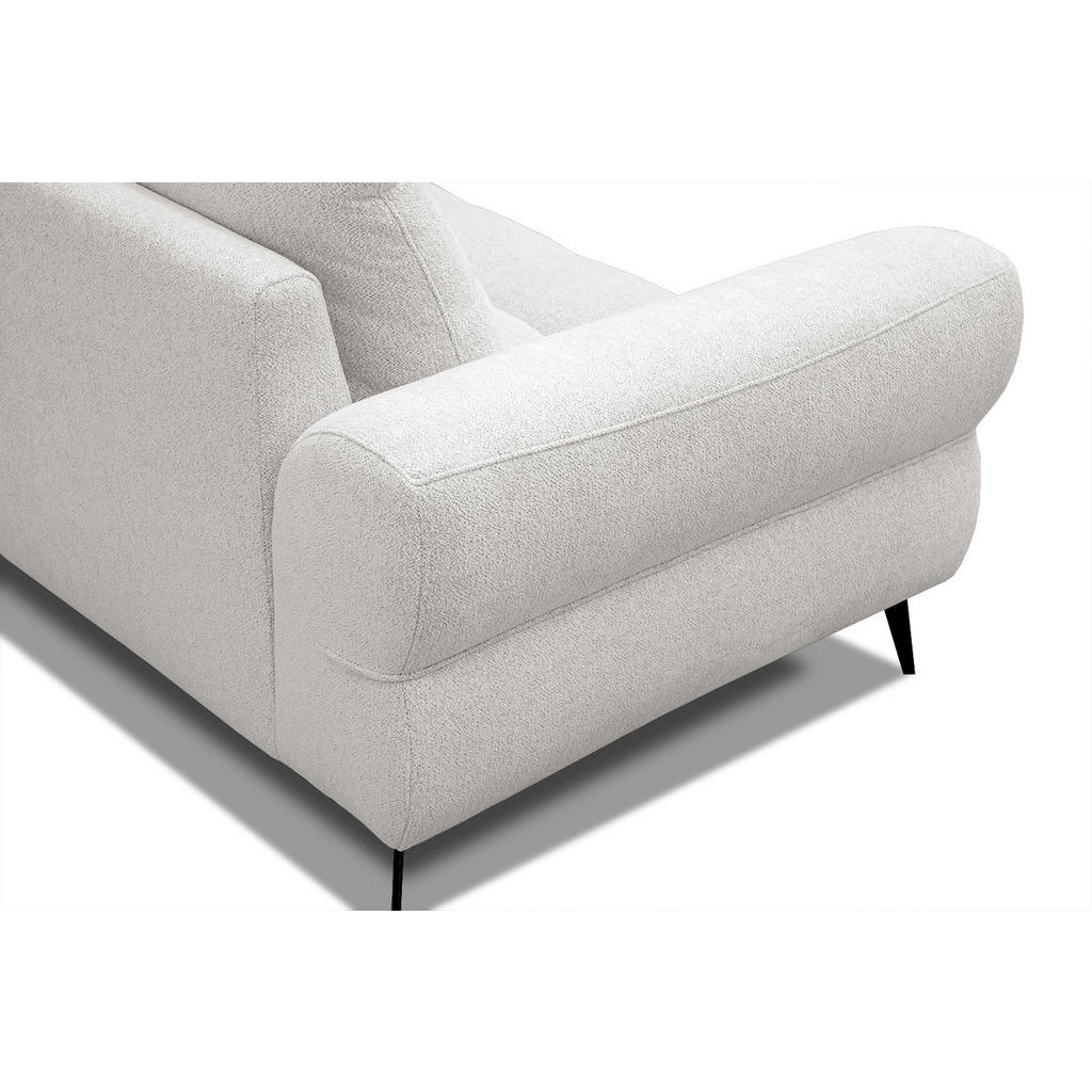 Thumbnail - Courtois Laville Ecksofa, Weiß, Textil, L-Form, Ottomane rechts,L-Form, 292x158 cm, Wohnzimmer, Sofas & Couches, Wohnlan...