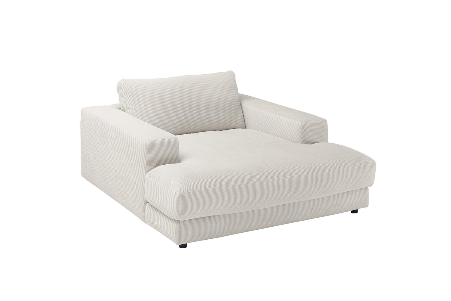 LONGSEAT MADELINE Silber Cord - Silberfarben/Schwarz, Kunststoff/Textil (150/86/170cm) - KAWOLA