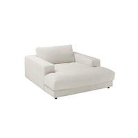 LONGSEAT MADELINE Silber Cord - Silberfarben/Schwarz, Kunststoff/Textil (150/86/170cm) - KAWOLA
