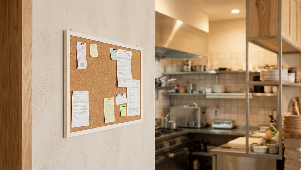 PINNWAND mit weißem Naturholzrahmen 60x40cm - Weiß, Holz (60/40/1.5cm) - ALLboards