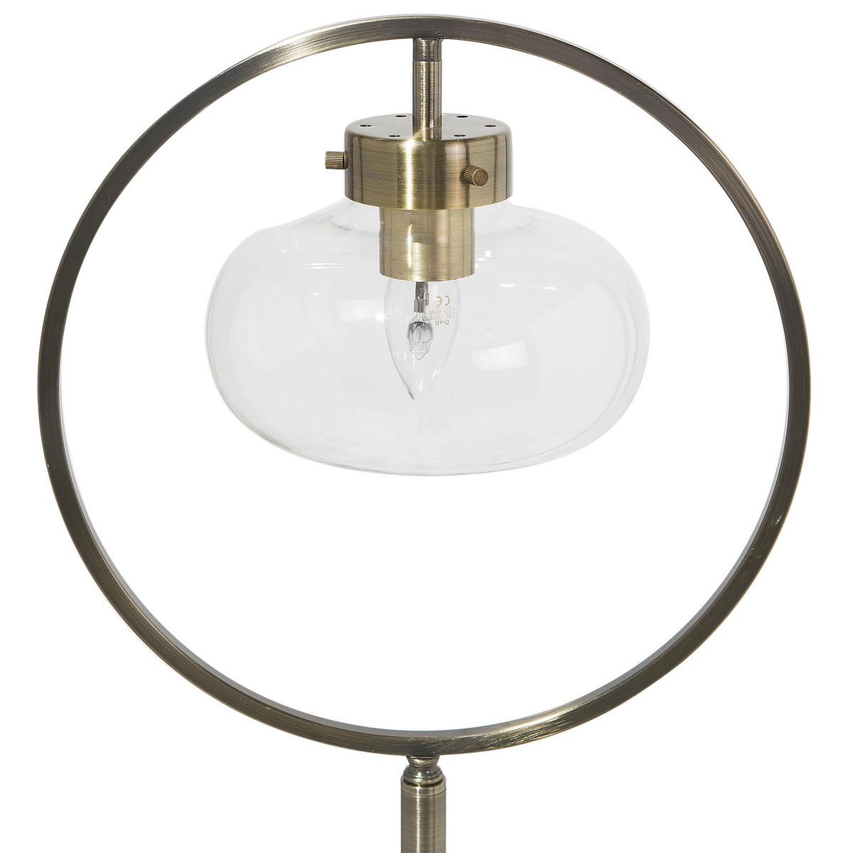 STEHLAMPE Severn 35/35/168 cm - Goldfarben, Metall (35/35/168cm) - Beliani