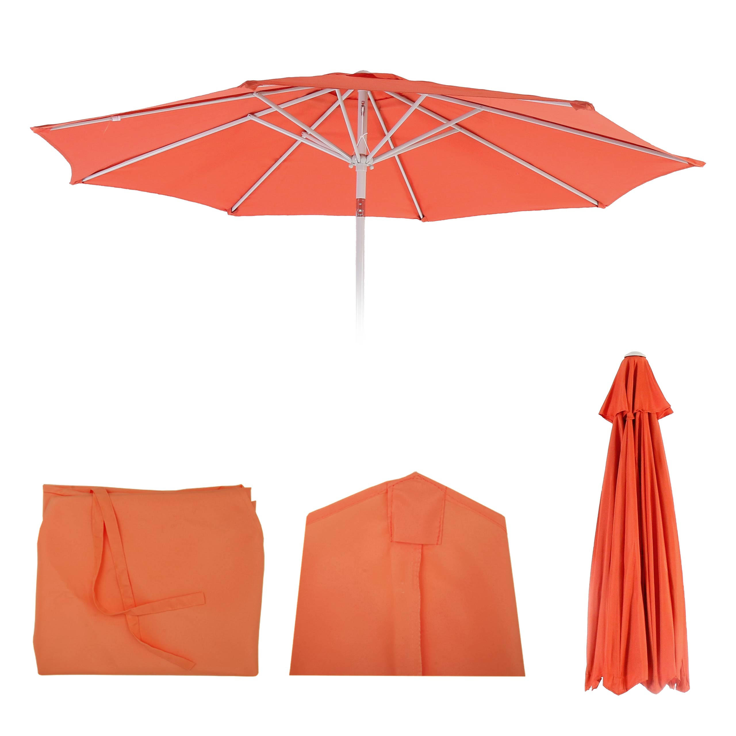 Thumbnail - MCW Ersatz-Bezug, Orange, Textil, 270x270 cm, Sonnen- & Sichtschutz, Sonnenschirme