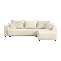 SCHLAFSOFA - 4 Personen - Stoff, Samt - Beige - - Beige, Textil (240/80/149cm) - Vente-Unique