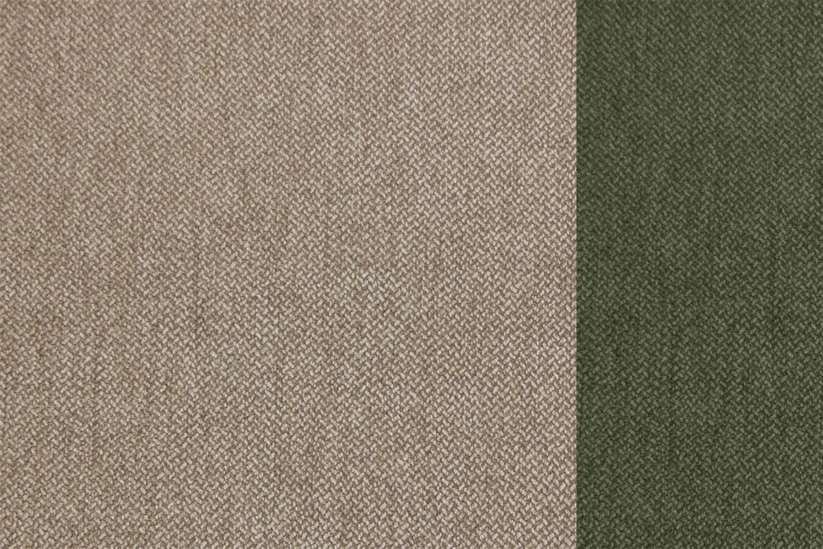 SOFA PLAUEN 3-Sitzer mit 2 Relaxfunktionen, beige - Beige/Silberfarben, Holzwerkstoff/Textil (214/83/105cm) - Courtois Laville
