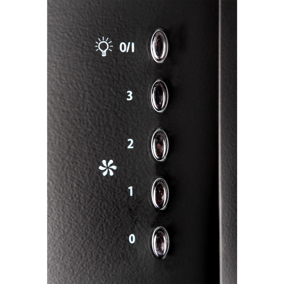 DUNSTABZUGSHAUBE GCH C 046 BL 9 N 90 cm Schwarz - Schwarz, Metall (90/117/50cm) - Gurari