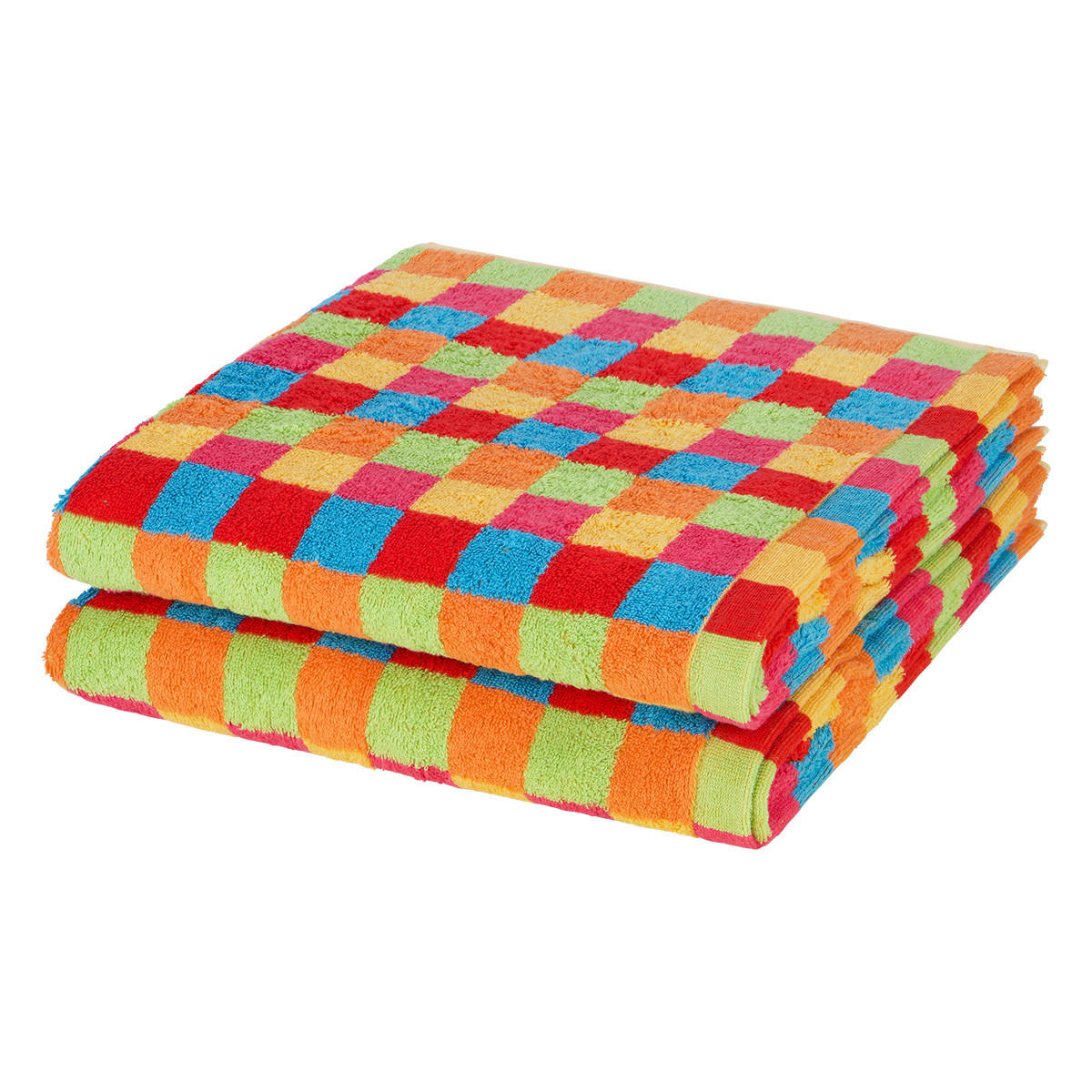 DUSCHTUCH Lifestyle 2er-Set - Multicolor, Textil (70/140cm) - Cawoe