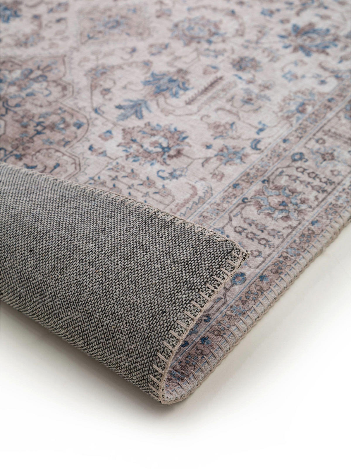 LÄUFER Laury Beige 80x240 cm - Beige, Textil (80/240cm) - benuta Pop