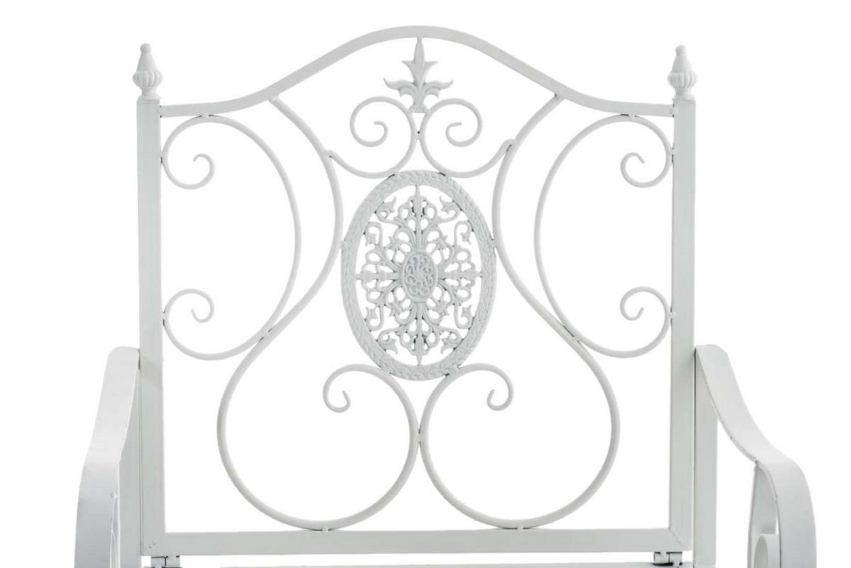 GARTENSTÜHLE Puncho - 2er Set weiß - Weiß Hochglanz, Metall (62/94/53cm) - TPFGarden