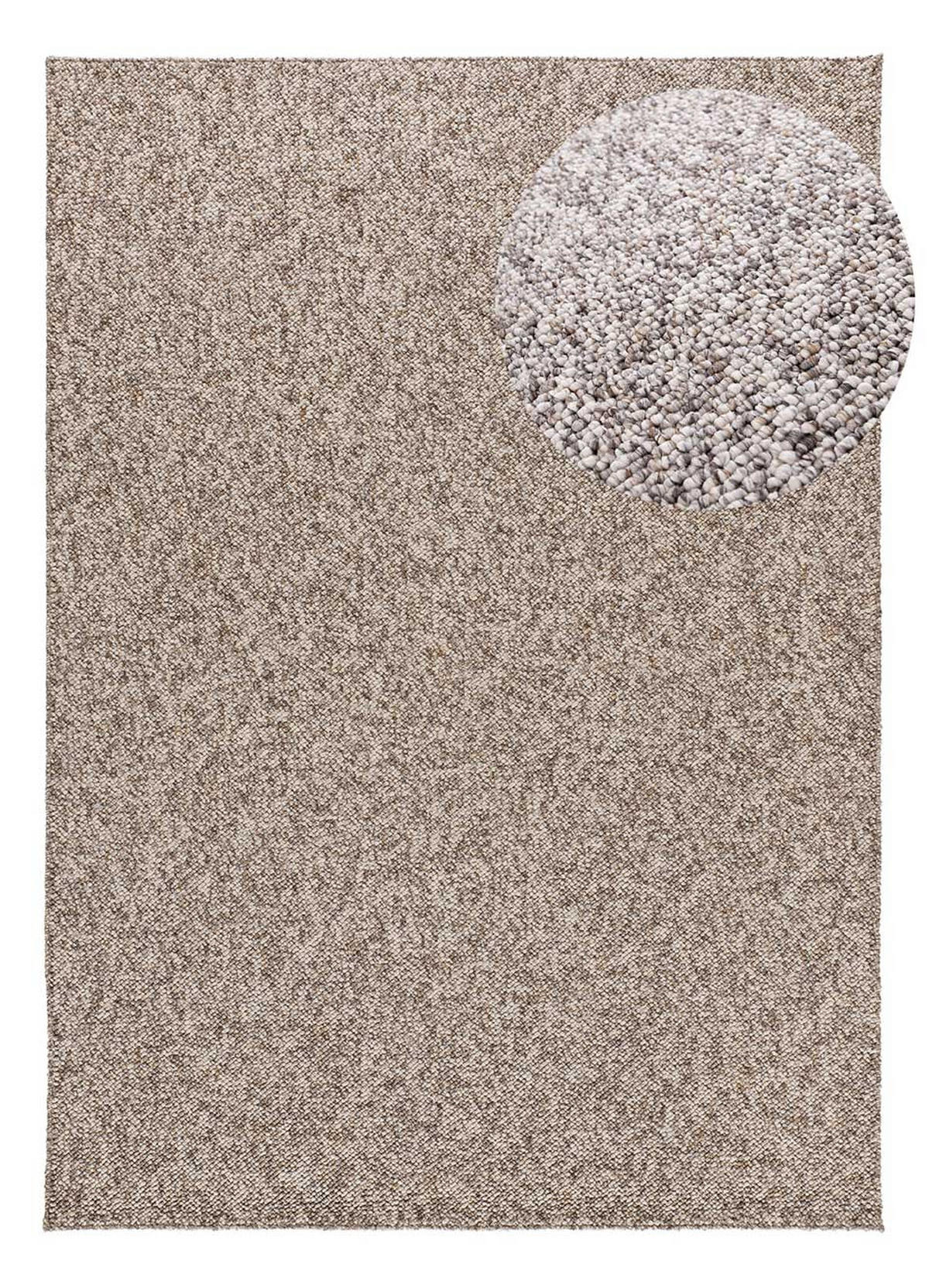 WEBTEPPICH Grau Petra 120/170 cm - Grau, Textil (120/170cm) - Atticgo