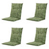 GARTENSTUHLKISSEN Joah 105/50 cm 4er-Set - Hellgrün, Textil (50/6/105cm) - Madison