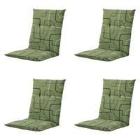 GARTENSTUHLKISSEN Joah 105/50 cm 4er-Set - Hellgrün, Textil (50/6/105cm) - Madison