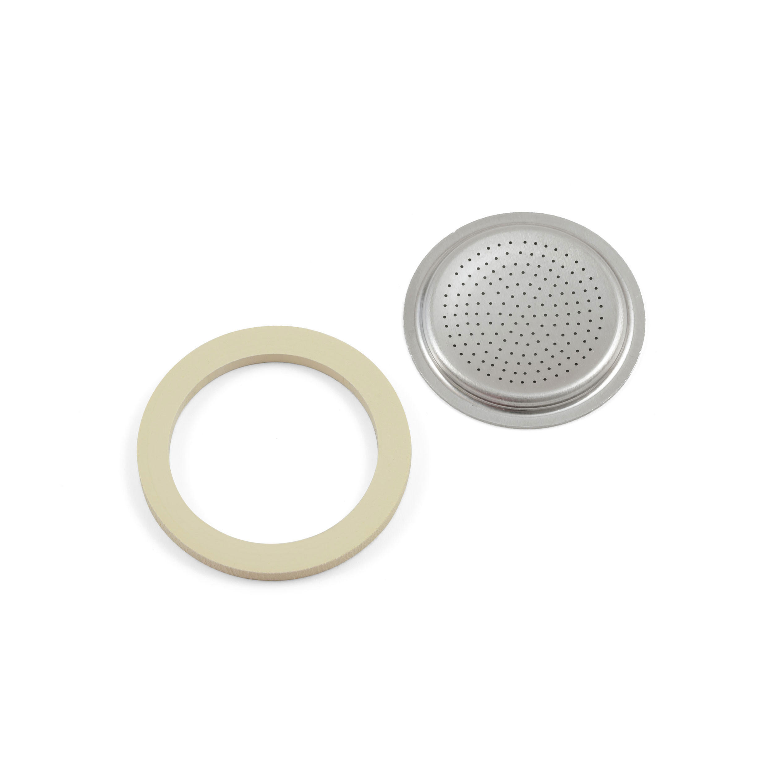 DICHTUNG UND FILTER für La Mokina, Ø 47 mm - Silberfarben, Metall - Bialetti