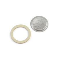 DICHTUNG UND FILTER für La Mokina, Ø 47 mm - Silberfarben, Metall - Bialetti