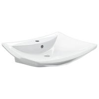 WASCHBECKEN Kozlowski 60/44/17 cm - Weiß, Keramik (60/17/44cm) - Nettlife