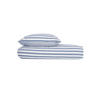 BETTWÄSCHESET Marie - Feinbiber - 2-teilig - 135 x 200 cm - Hellblau - Hellblau, Textil (135/200cm) - SCHIESSER