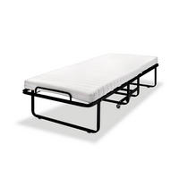 GÄSTEBETT GB210 - 80 x 200 cm cm stabiles Klappbett - Schwarz, Holz/Metall (80/200cm) - BED BOX