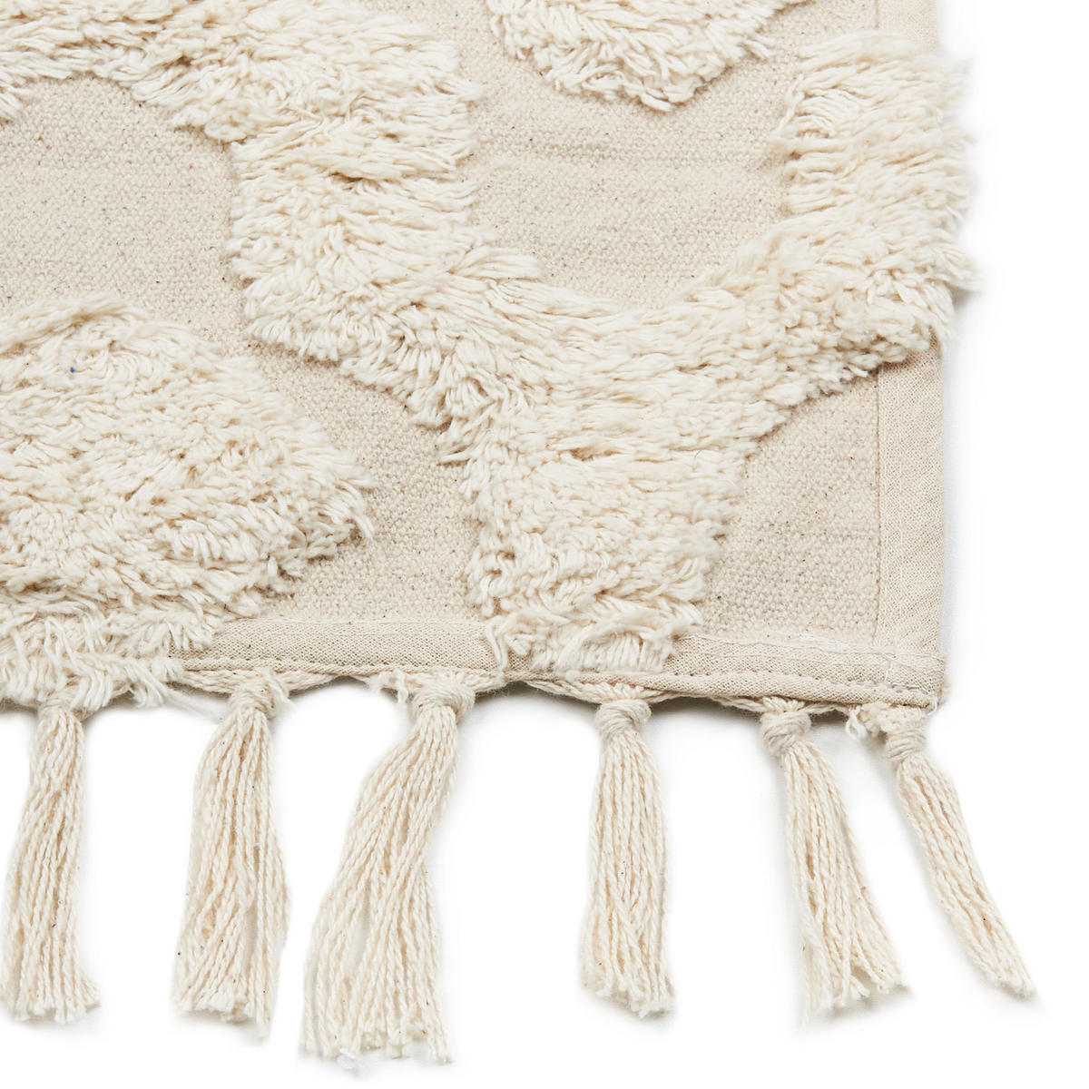 KURZFLOR-TEPPICH Aksaray 230/160 cm - Beige, Textil (160/230cm) - Beliani
