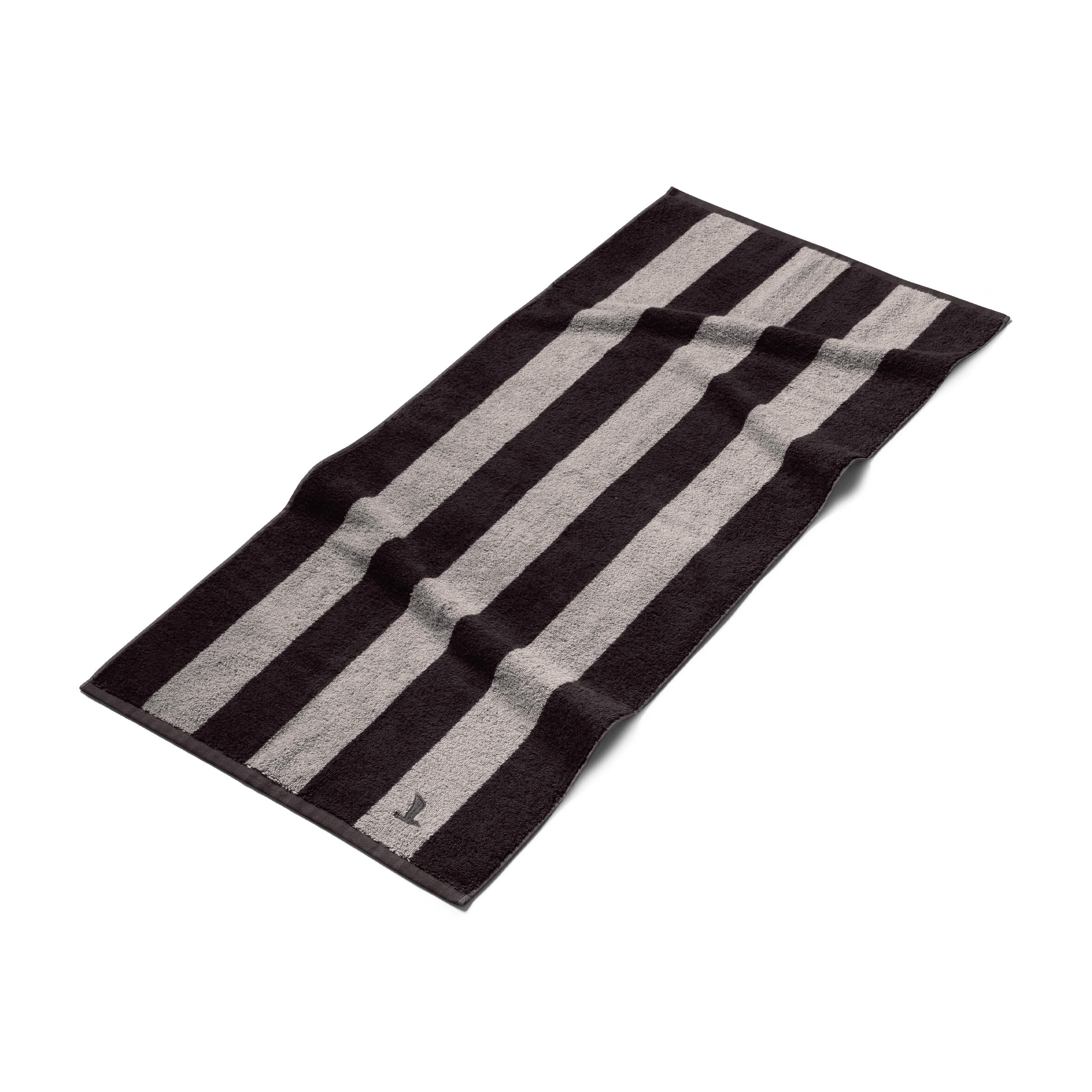 HANDTUCH SUPERWUSCHEL - Beige/Schwarz, Textil (50/100cm) - MÖVE