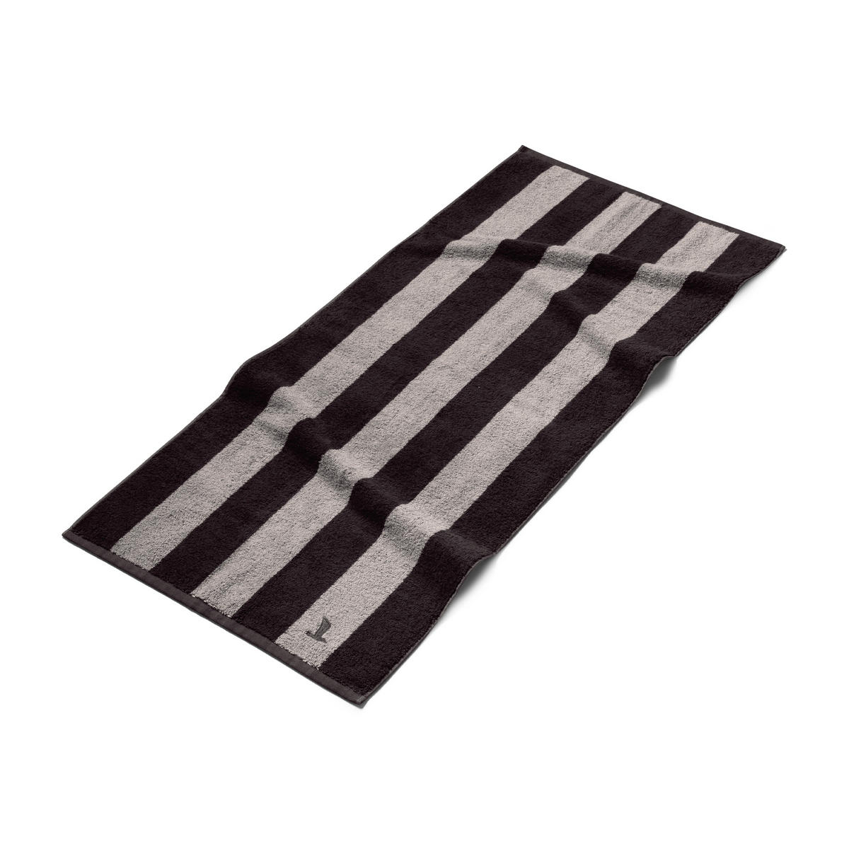 HANDTUCH SUPERWUSCHEL - Beige/Schwarz, Textil (50/100cm) - MÖVE