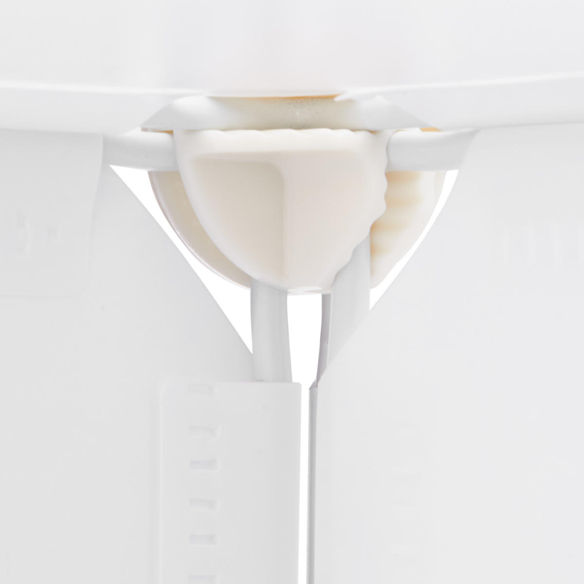 STECKREGAL - Weiß, Kunststoff/Metall (96/156/32cm) - Relaxdays