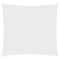 SONNENSEGEL Oxford Gewebe Quadratisch 3,6x3,6 m Weiß - Weiß, Textil (360/360cm) - furnicato