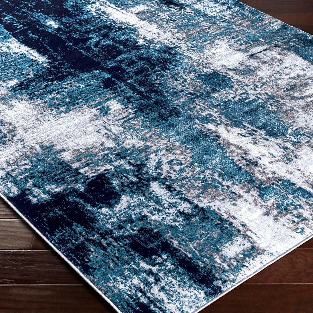 KURZFLORTEPPICH 200/275 cm Blau - Blau/Grau, Naturmaterialien/Textil (200/275cm) - LIVABLISS