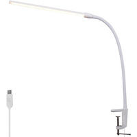 TISCHLAMPE Zwielanis 6.5/80.8/6.5 cm - Weiß, Metall (6.5/6.5/80.8cm) - ZMH